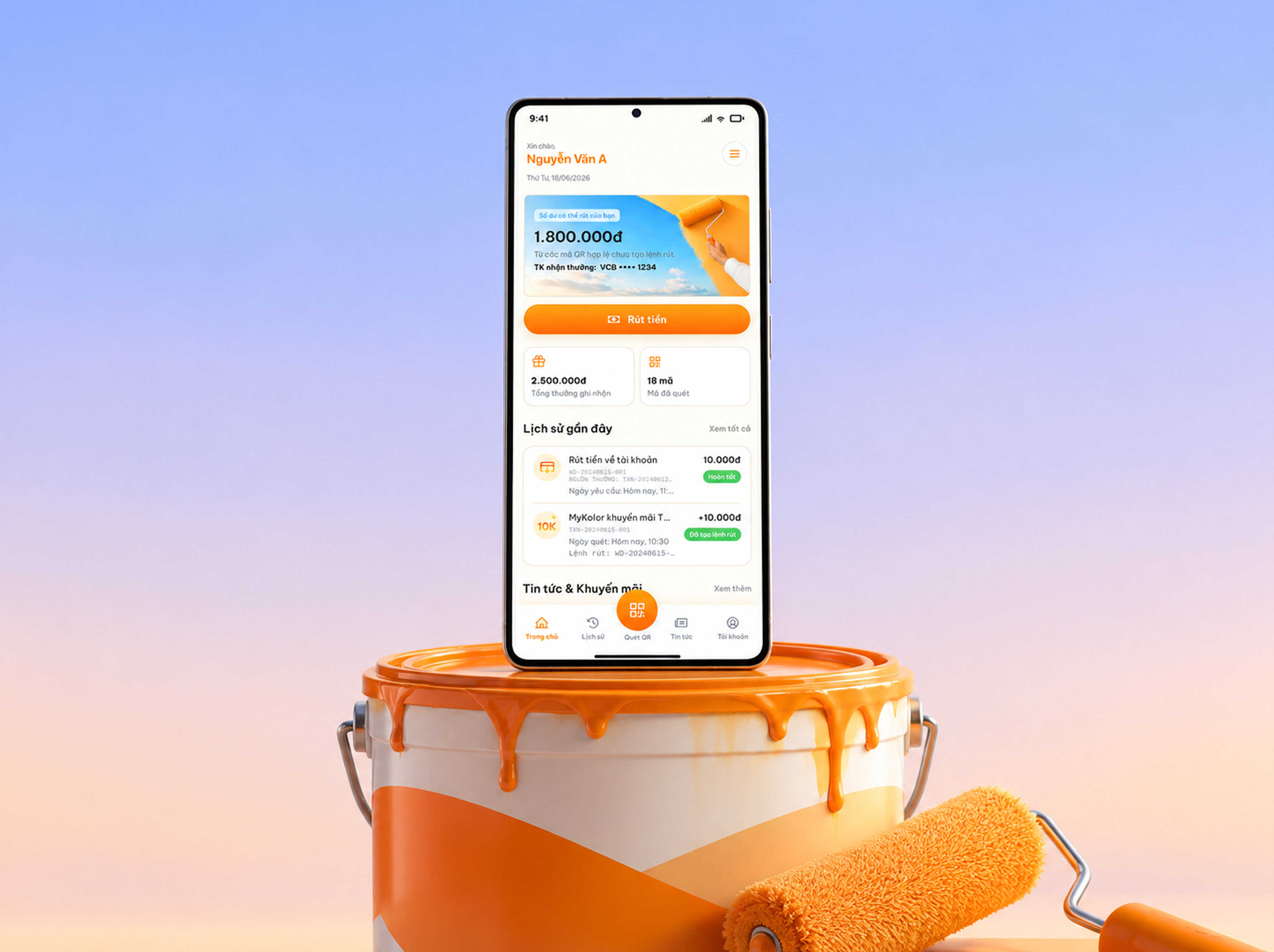 4Oranges — Turning QR Scans into Rewards