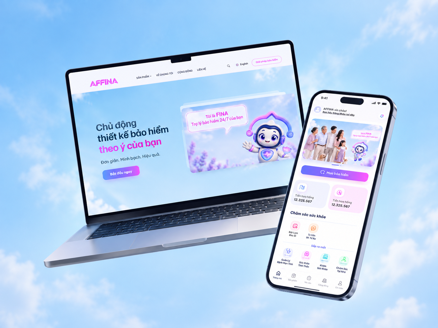 Affina — UX/UI-Led Brand & Product Transformation
