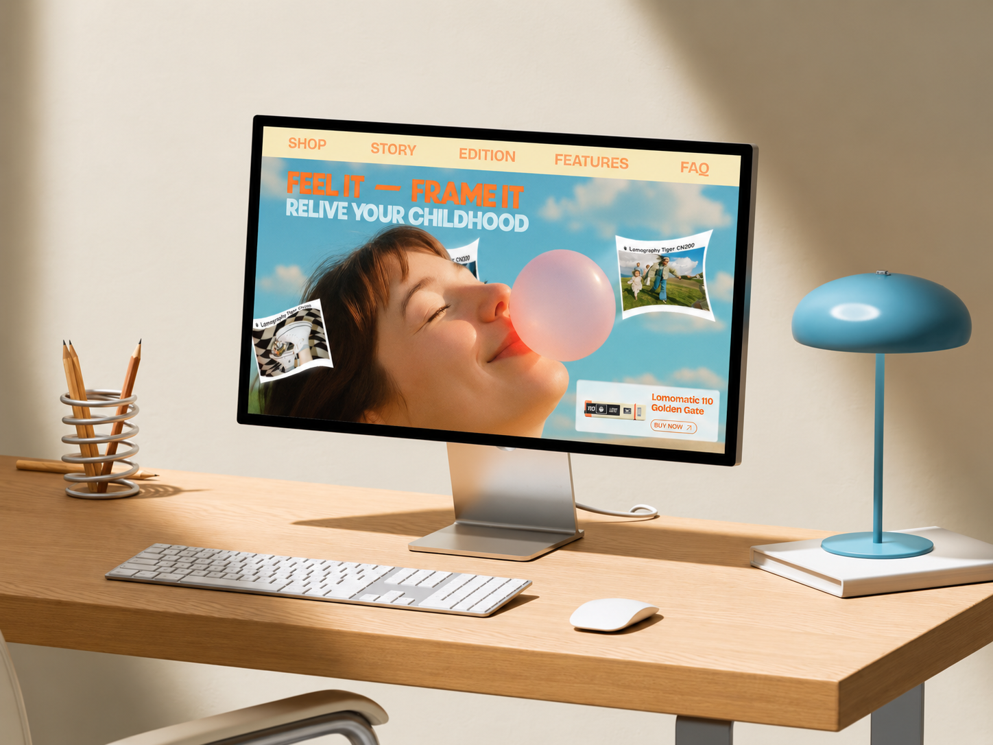 Mingg Challenge — Designing One Landing Page a Week